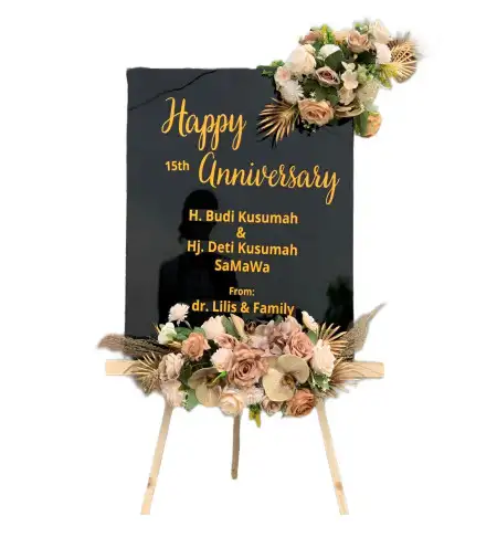 Papan Bunga Akrilik Glempangpasir