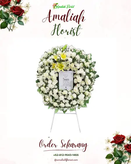 Krans Bunga Duka Glempangpasir